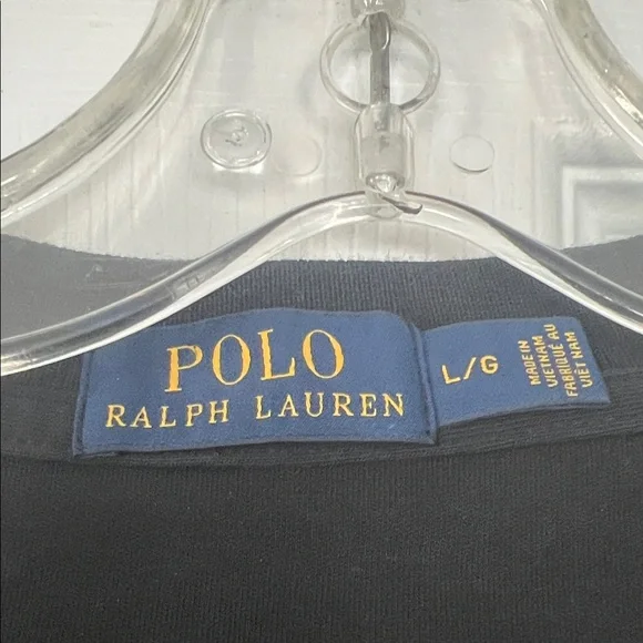 Polo by Ralph Lauren Black Long Sleeve Shirt - Picture 2 of 5